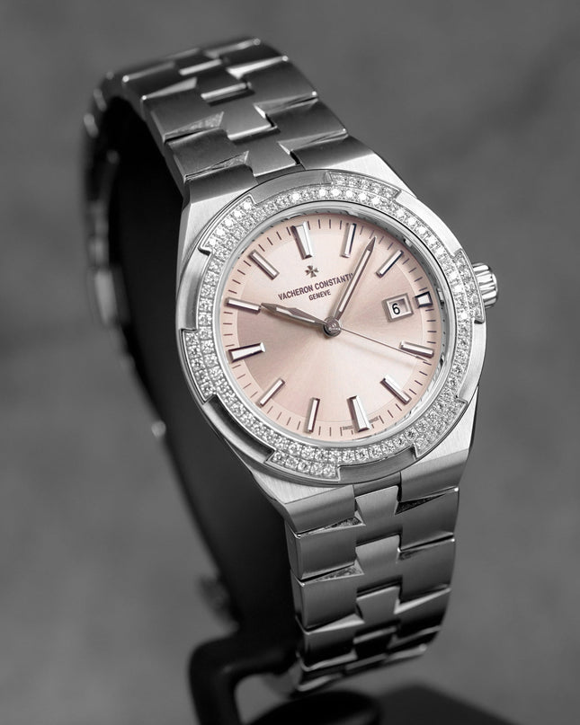 Harga Vacheron Constantin Overseas 35mm Pink Diamond