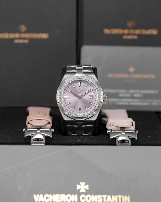Harga Vacheron Constantin Overseas 35mm Pink Diamond