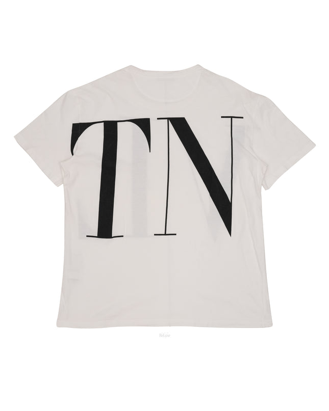T-SHIRT WHITE LOGO SIZE XL