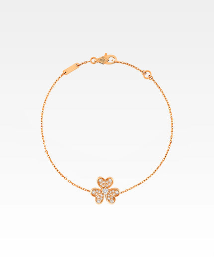 MINI FRIVOLE PAVE 18K ROSE GOLD DIAMOND BRACELET (2021)