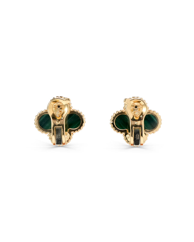 VINTAGE ALHAMBRA MALACHITE EARRING (2024)