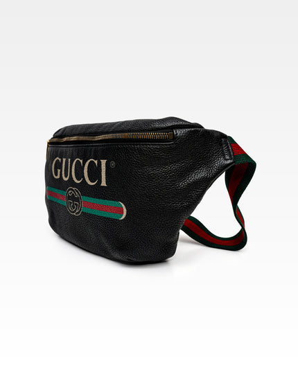 LOGO PRINT BELT BAG