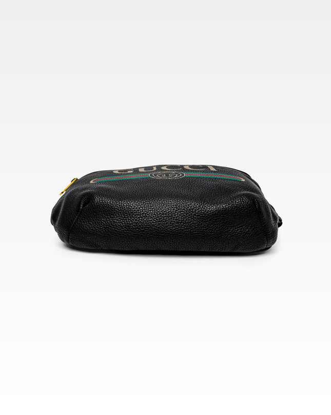 LOGO PRINT BELT BAG