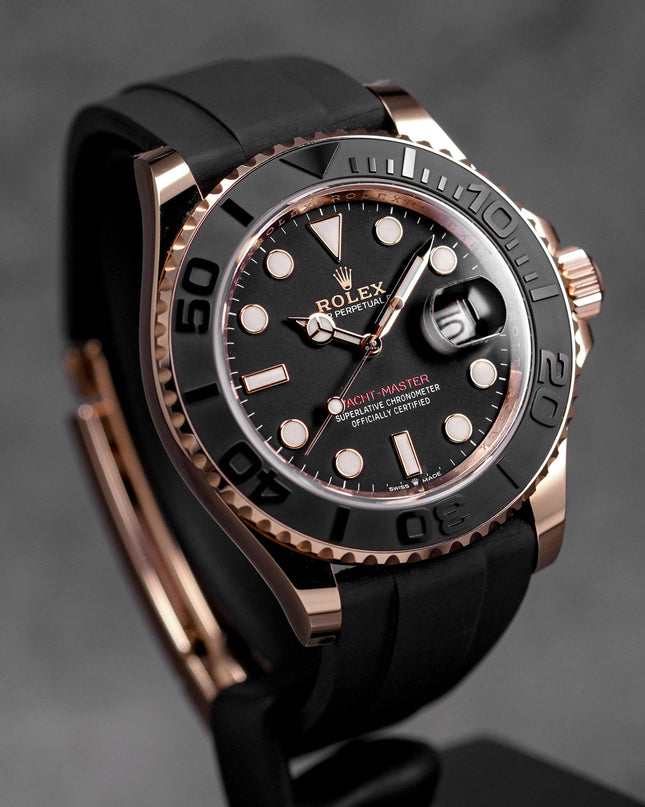 YACHT-MASTER 40MM OYSTERFLEX ROSEGOLD (2025)