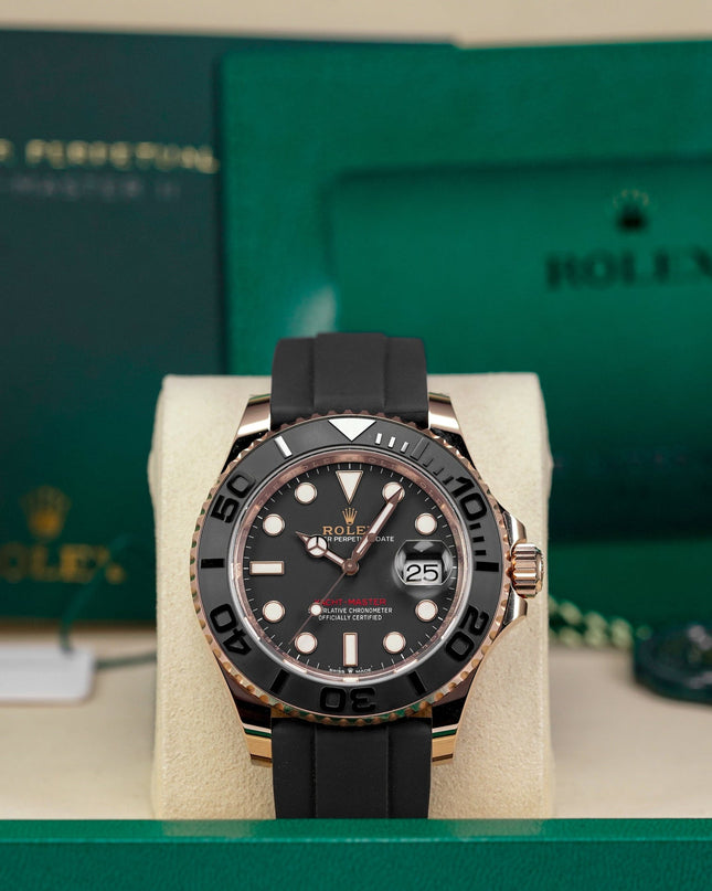 YACHT-MASTER 40MM OYSTERFLEX ROSEGOLD (2025)