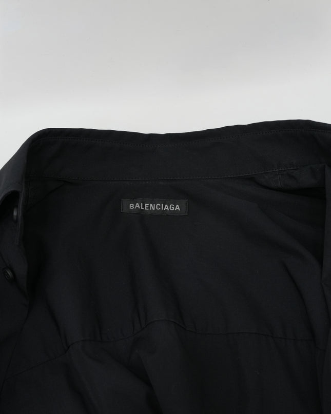 23 BLACK SHIRT DRESS SIZE 34