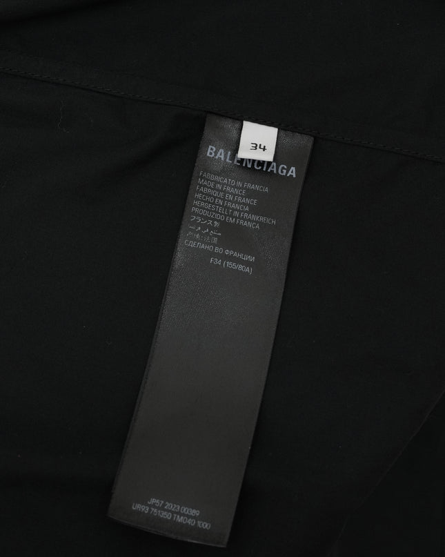 23 BLACK SHIRT DRESS SIZE 34