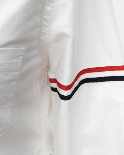 CROPPPED COTTON OXFORD SHIRT SIZE 38 WOMAN WHITE