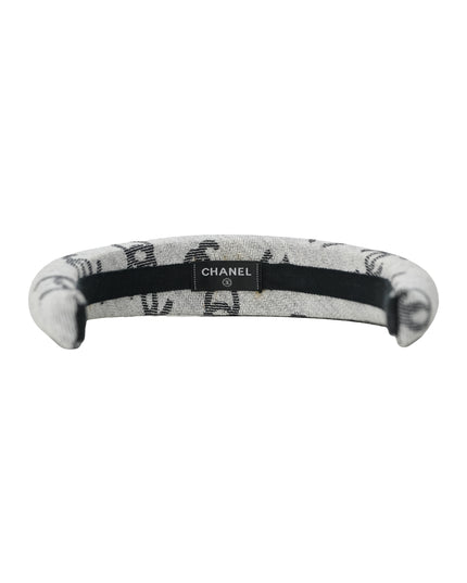CC DENIM LOGO HEADBAND