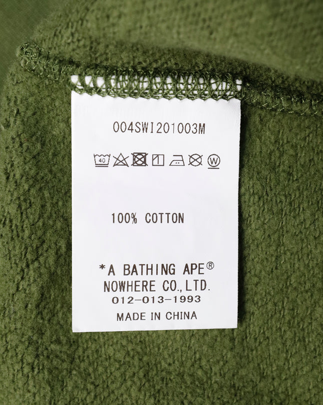 CAPTAIN APE PIRATE SWEATSHIRT OLIVE GREEN SIZE 2XL