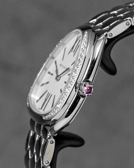 harga blvgari serpenti sedutori silver diamond