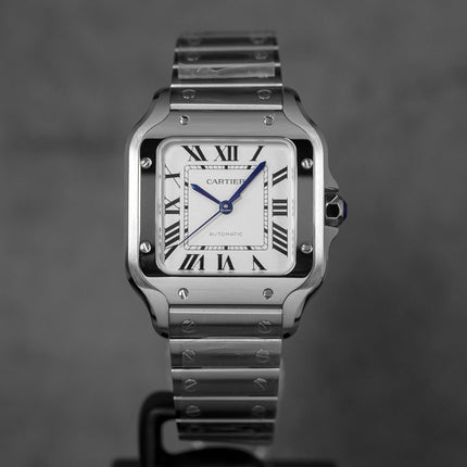 harga cartier santos m silver indonesia terbaru