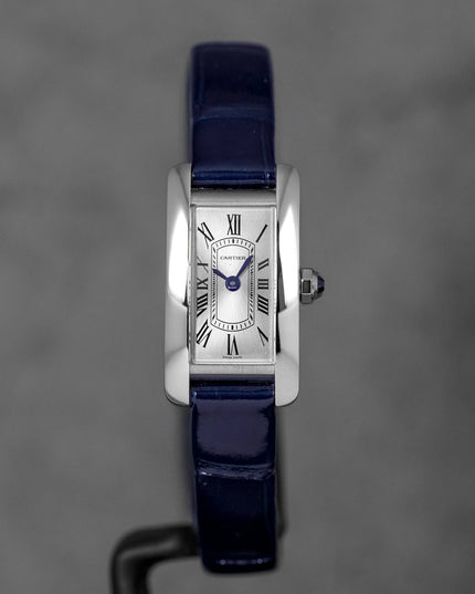 harga cartier tank americaine mini silver
