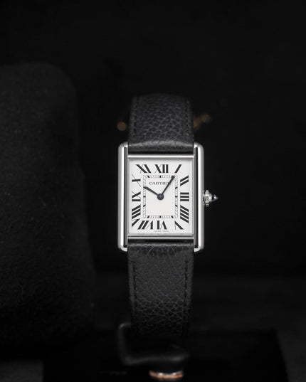 TANK MUST L SILVER DIAL (WATCH & BOX)