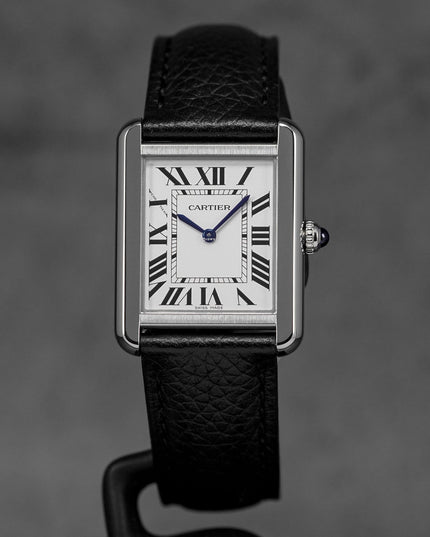harga cartier tank solo s silver