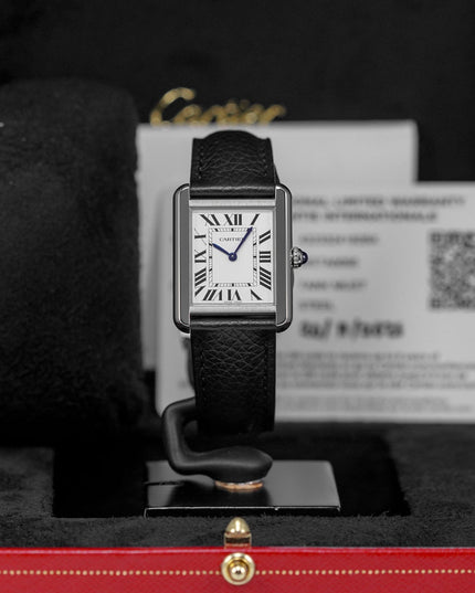 harga cartier tank solo s silver
