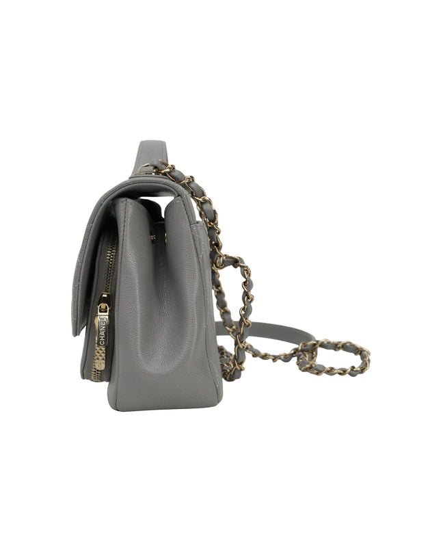 BUSINESS AFFINITY CAVIAR GOLD HARDWARE GRAY