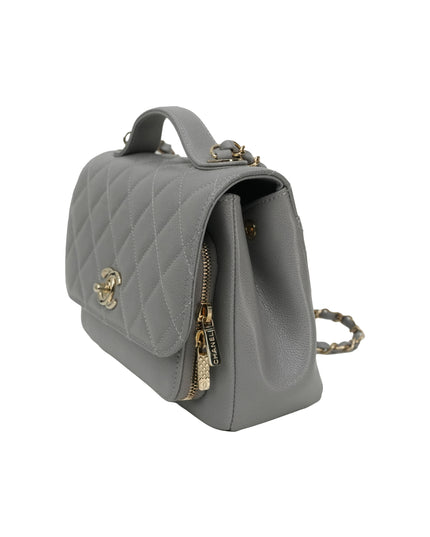 BUSINESS AFFINITY CAVIAR GOLD HARDWARE GRAY