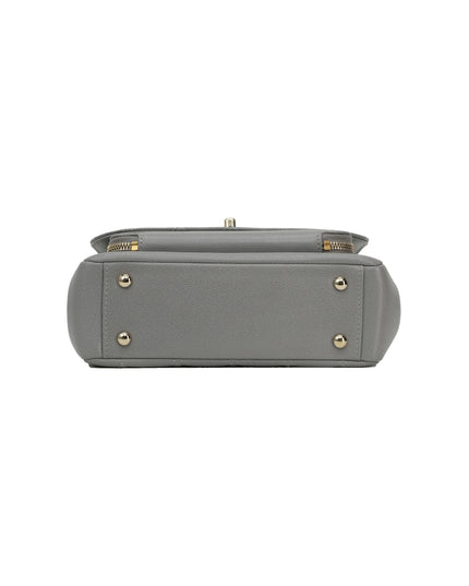 BUSINESS AFFINITY CAVIAR GOLD HARDWARE GRAY
