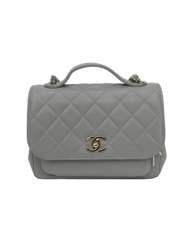 BUSINESS AFFINITY CAVIAR GOLD HARDWARE GRAY