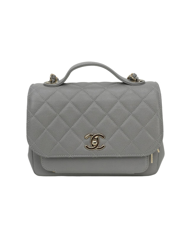 BUSINESS AFFINITY CAVIAR GOLD HARDWARE GRAY