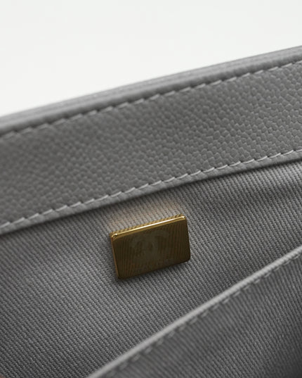 BUSINESS AFFINITY CAVIAR GOLD HARDWARE GRAY