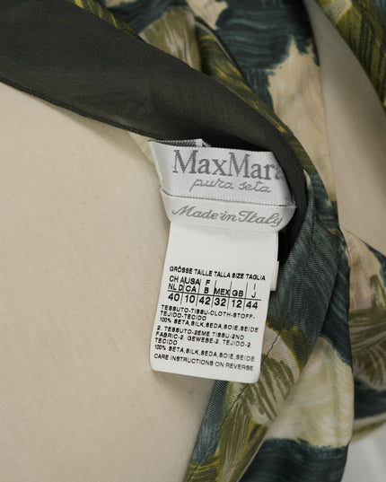 PRINTED WRAP-STYLE SILK SET
