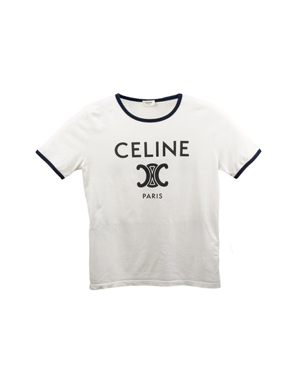 T-SHIRT WHITE WITH LOGO SIZE L