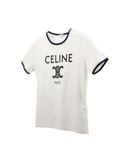 T-SHIRT WHITE WITH LOGO SIZE L