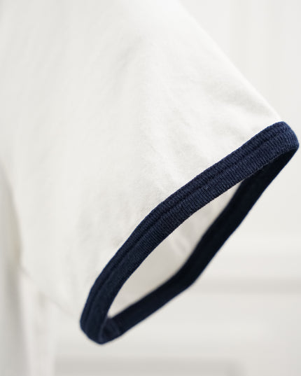 T-SHIRT WHITE WITH LOGO SIZE L