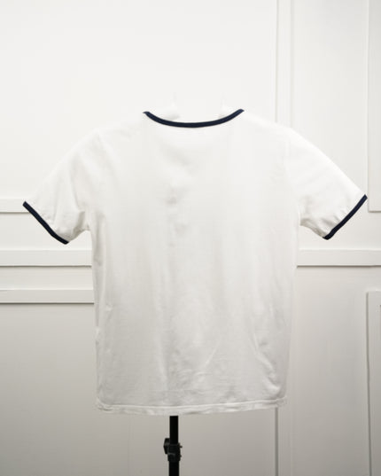 T-SHIRT WHITE WITH LOGO SIZE L