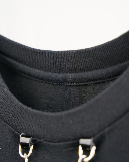 T-SHIRT BLACK SIZE S