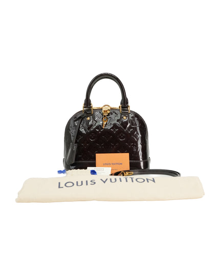 MONOGRAM VERNIS ALMA BB AMARANTE