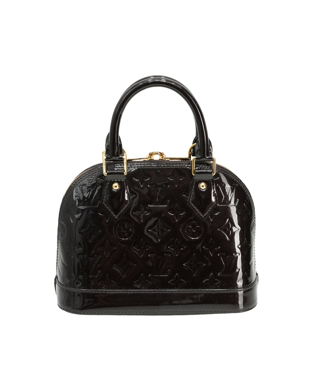 MONOGRAM VERNIS ALMA BB AMARANTE