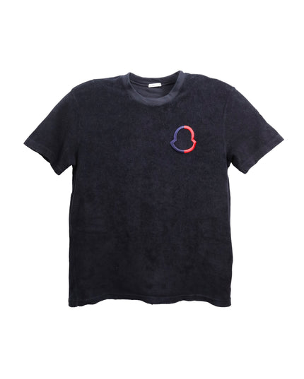 MEN'S LOGO OUTLINE T-SHIRT BLACK SIZE L