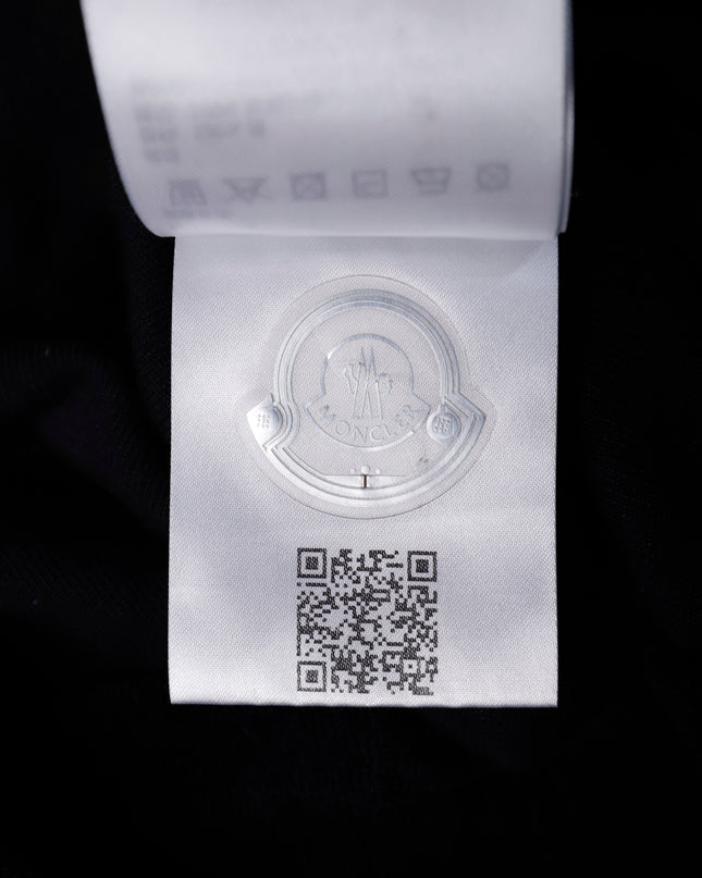 MEN'S LOGO OUTLINE T-SHIRT BLACK SIZE L