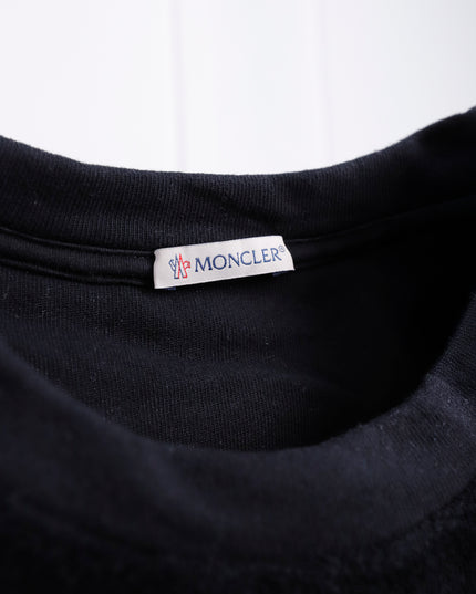 MEN'S LOGO OUTLINE T-SHIRT BLACK SIZE L