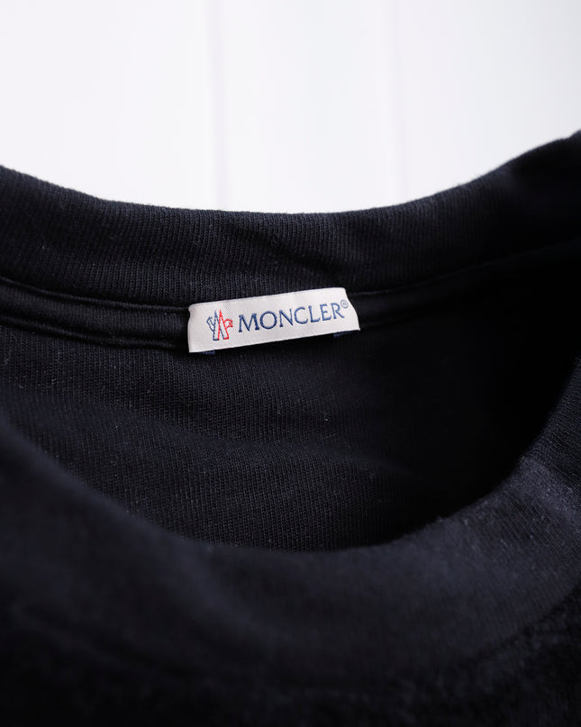 MEN'S LOGO OUTLINE T-SHIRT BLACK SIZE L