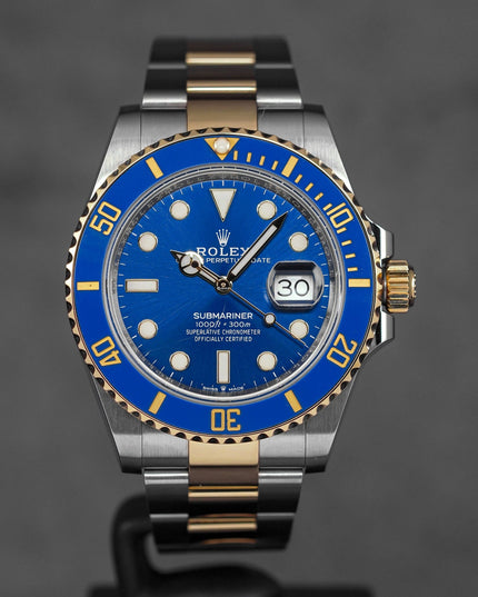 SUBMARINER DATE 41MM TWOTONE YELLOWGOLD BLUE DIAL (2022)