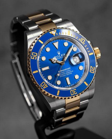 SUBMARINER DATE 41MM TWOTONE YELLOWGOLD BLUE DIAL (2022)