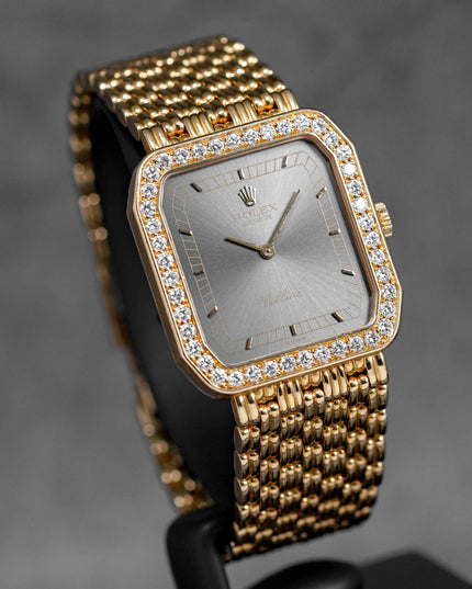 harga rolex cellini yellowgold rhodium diamond indonesia