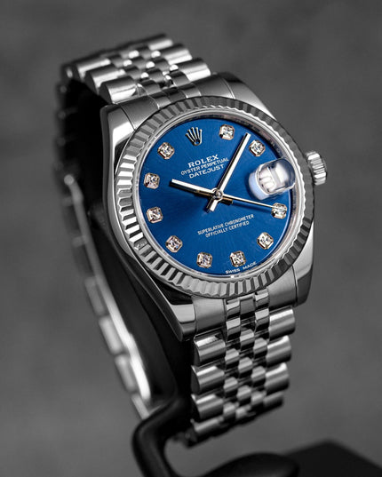 harga rolex datejust 31 blue diamond indonesia
