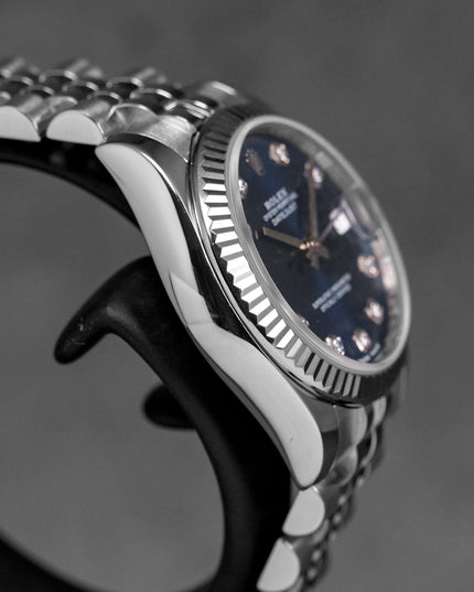 harga rolex datejust 31 blue diamond indonesia