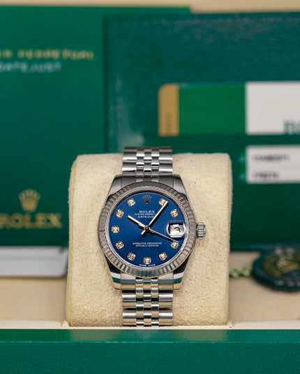 harga rolex datejust 31 blue diamond indonesia