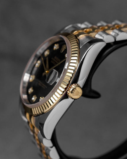 harga rolex datejust 36 black diamond indonesia