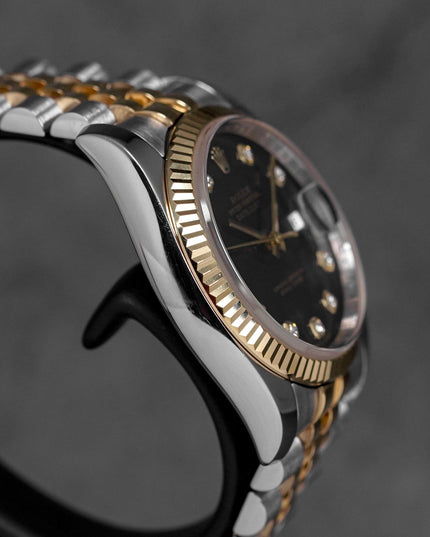 harga rolex datejust 36 black diamond indonesia