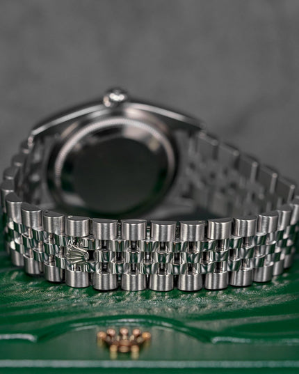 DATEJUST 36MM BLACK ROMAN DIAL (2010)