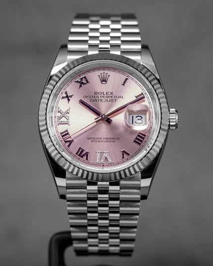 harga rolex datejust 36 pink roman indonesia