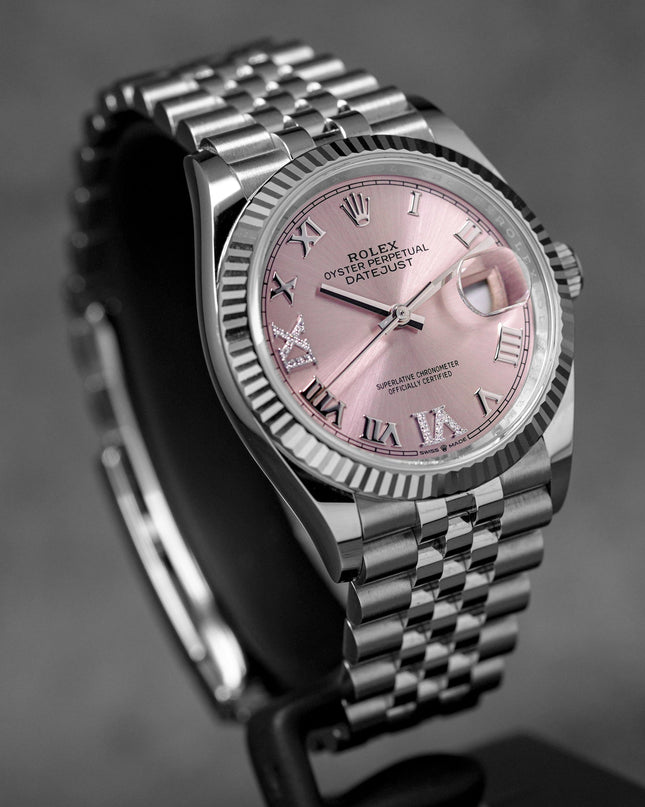 harga rolex datejust 36 pink roman indonesia