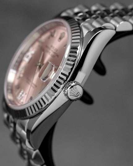 harga rolex datejust 36 pink roman indonesia